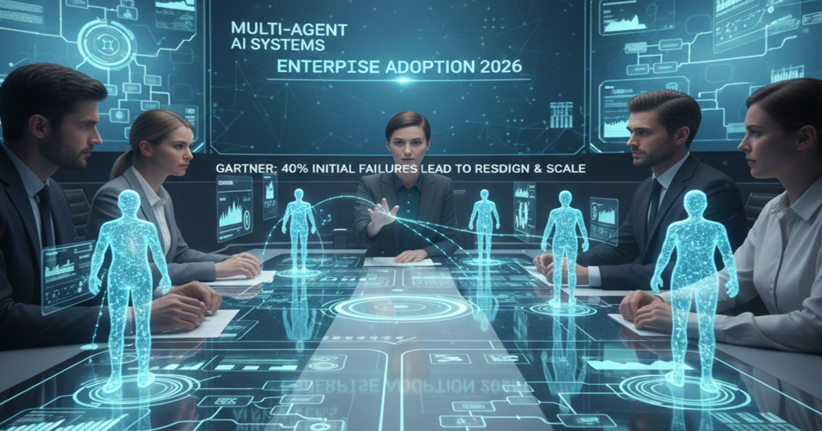 Sistemas multiagentes de IA explodem nas empresas em 2026