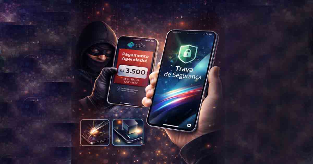 Cuidado com o Golpe do Pix Agendado: Ative a nova trava do BC e proteja sua conta