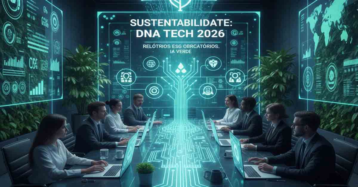 Sustentabilidade vira DNA das empresas de tecnologia em 2026
